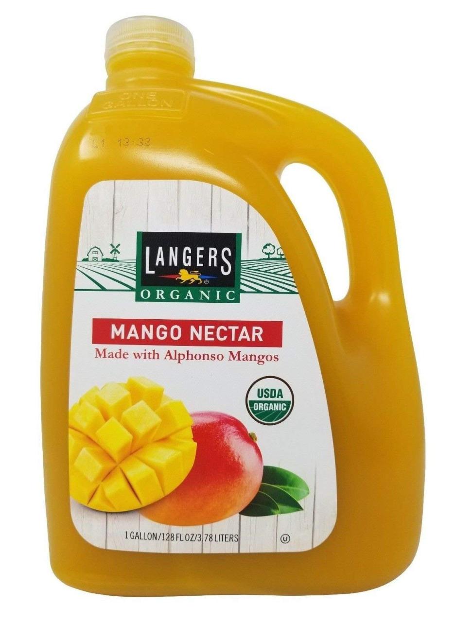 Amazon.Com : Langers Organic Mango Nectar (Net Wt 128 Fl Oz), () : Grocery  & Gourmet Food