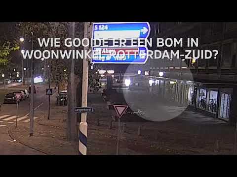 Wie plaatste bom bij woonwinkel aan Slinge in Rotterdam Zuid?